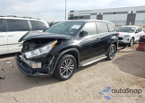 2019 Toyota Highlander Xle from USA, damaged, VIN 5TDKZRFH5KS560208